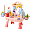 NOPROB 2027 Upgraded Toddlers 1-3 Water Table with Electric Pump, Kids Water Table with Faucet Play Food Accessories Fishing Toy, Kitchen Play Sink