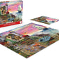 Ceaco - David Maclean - Crashing Waves - 1500 Piece Jigsaw Puzzle - Colorful Puzzle for Adults - Precision-Cut Pieces, Beautiful Artwork, and Hours