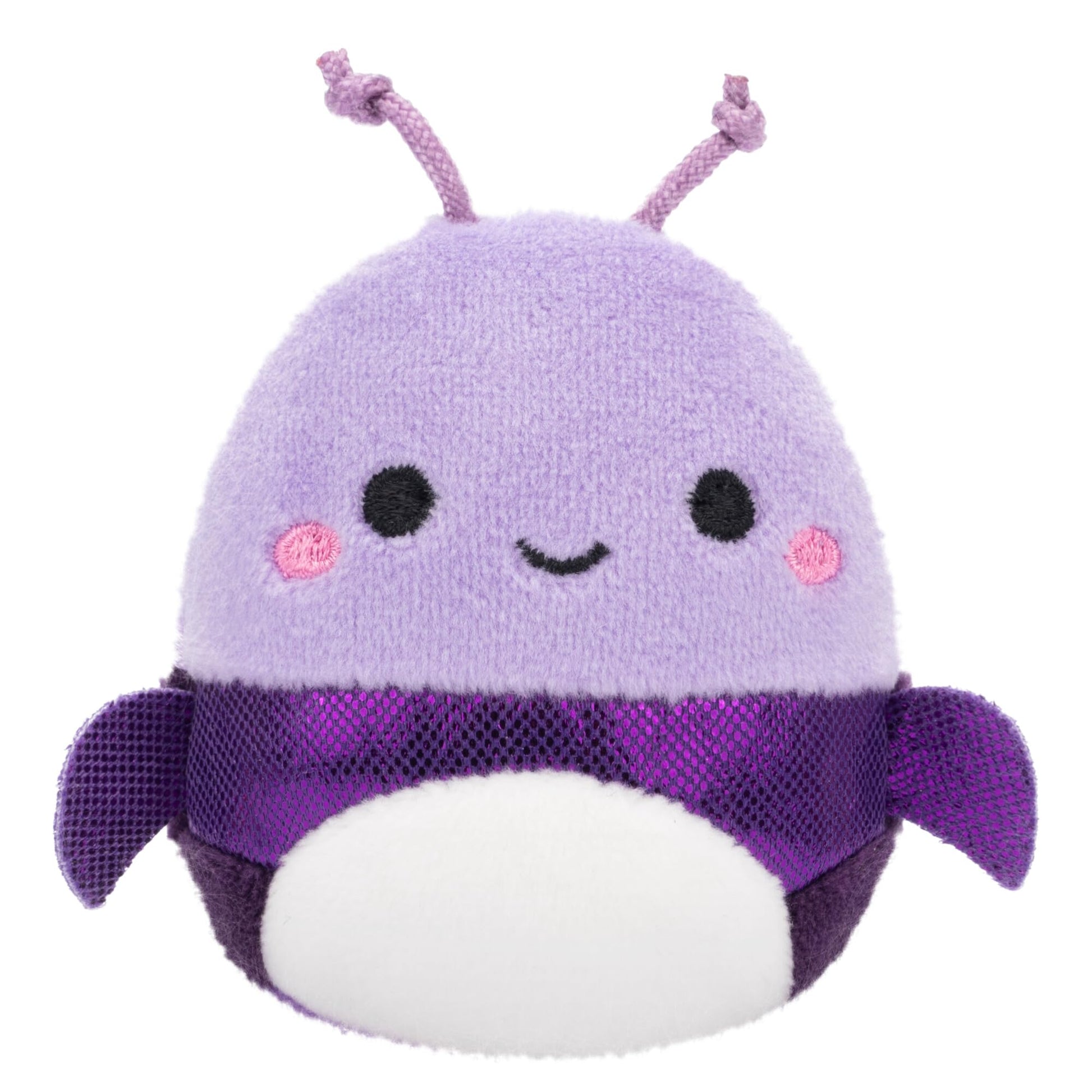 Squishmallows Original Micromallows 6-Pack - Axel Beetle, Lune Loch Ness Monster, Floyd French Fries, Orphie Octopus, Pep Pizza, Walker Goat