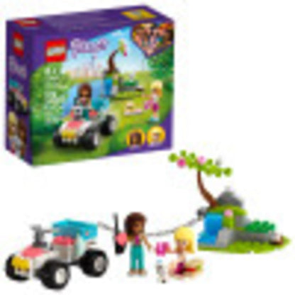 LEGO Friends Vet Clinic Rescue Buggy 41442 Building Kit; Vet Clinic Collectible Toys for Kids Aged 6+; Includes First-Aid Toy Accessories and