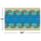 Multicolor Plastic Disney Aladdin Rectangular Table Cover (54"x84") 1 Count - Reusable & Easy Cleanup, Perfect for Aladdin Fans and Disney Themed