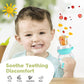 Baby Fruit Food Feeder Pacifier - Fresh Teething Pacifiers, Infant Fruit Teething Teether Toy for 3-24 Months, 6 Pcs Silicone Pouches for Toddlers