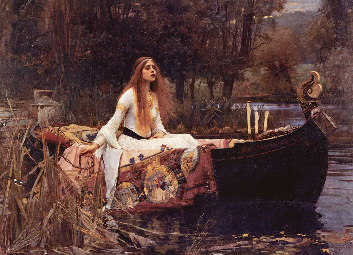 EuroGraphics Lady of Shalott by John William Waterhouse Puzzle (1000-Piece)