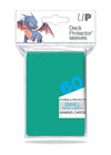 Ultra Pro (60 Count) Aqua Deck Protector Sleeves - Made to Fit Small Japanese Size Cards (62mm x 89mm) Battle Friends and Enemies Sporting This