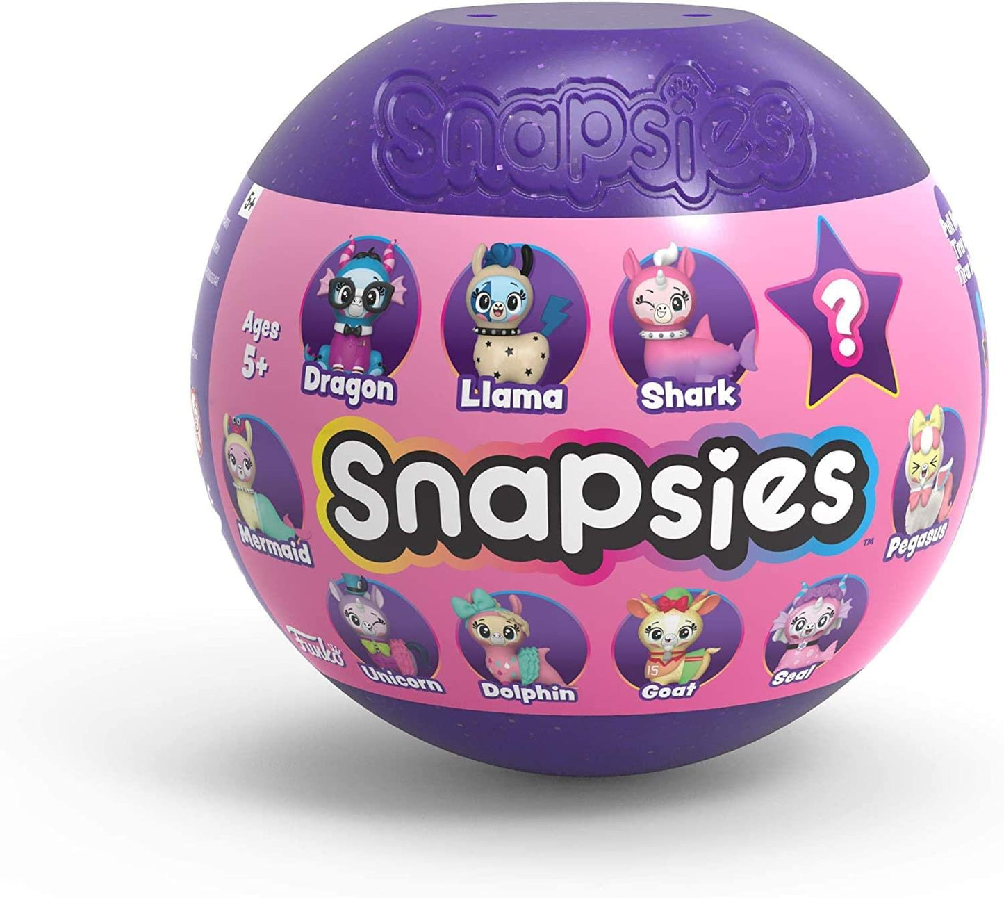 Funko Snapsies Toy, Mix and Match Surprise Blind Capsule (One Capsule) with Accessories, Gift for Girls Ages 5 and Up