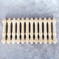 12 Pack Dollhouse DIY Builders 1:12 Wood Spindles Balusters Toys