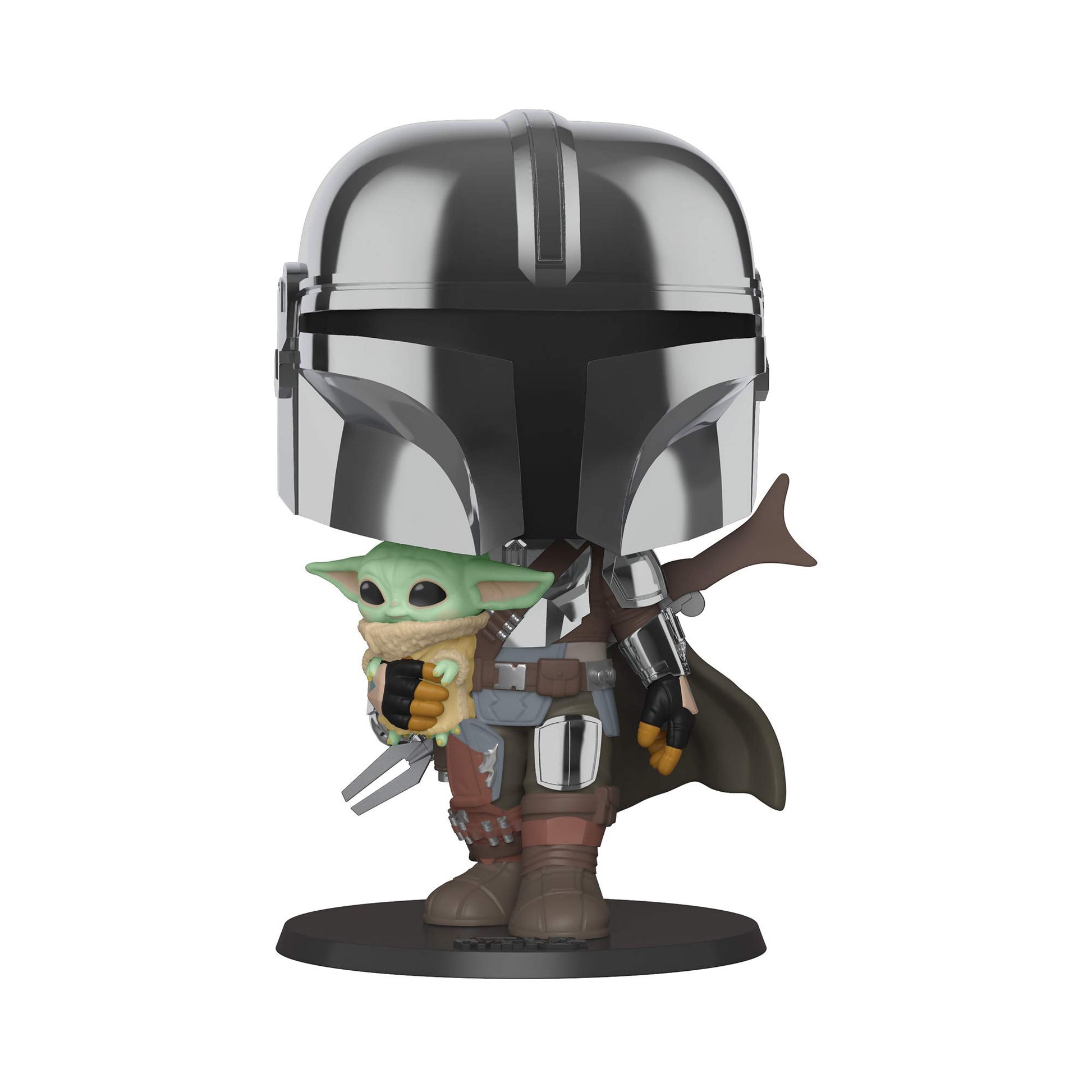 Funko POP! Star Wars: The Mandalorian - 10-Inch Mando (1 in 6 Chase Chance)