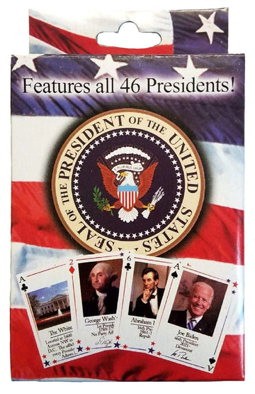 The Presidents of The United States Souvenir Playing Cards