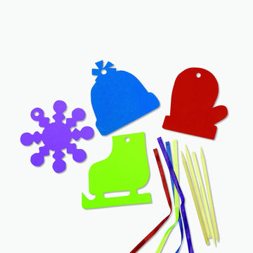 Magic Color Scratch Winter Shapes