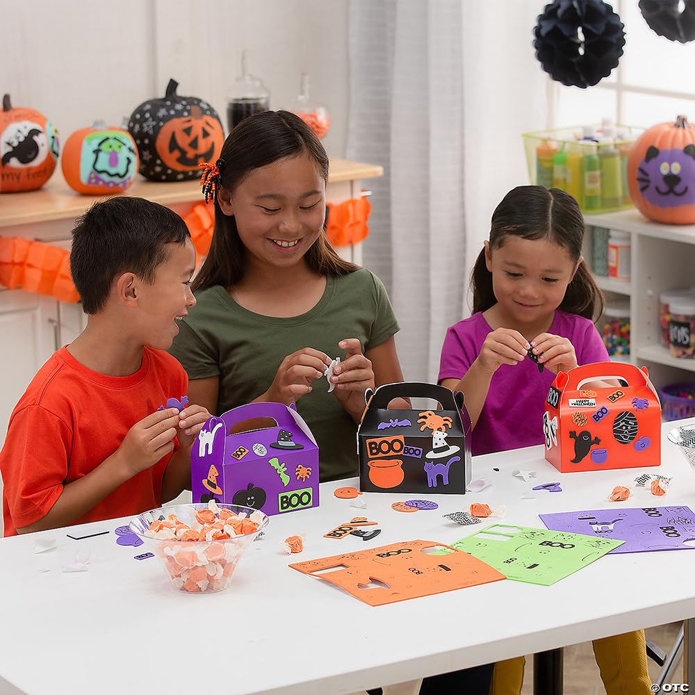 OTC 500 Assorted Halloween Foam Craft Stickers - Self Adhesive Shapes
