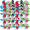 Plush Exchange Mini Snowmen- Toys - 24 Pieces