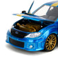 Jada Sonic The Hedgehog 1:24 2012 Subaru Impreza WRX STI Die-cast Car & Sonic Figure, Toys for Kids and Adults
