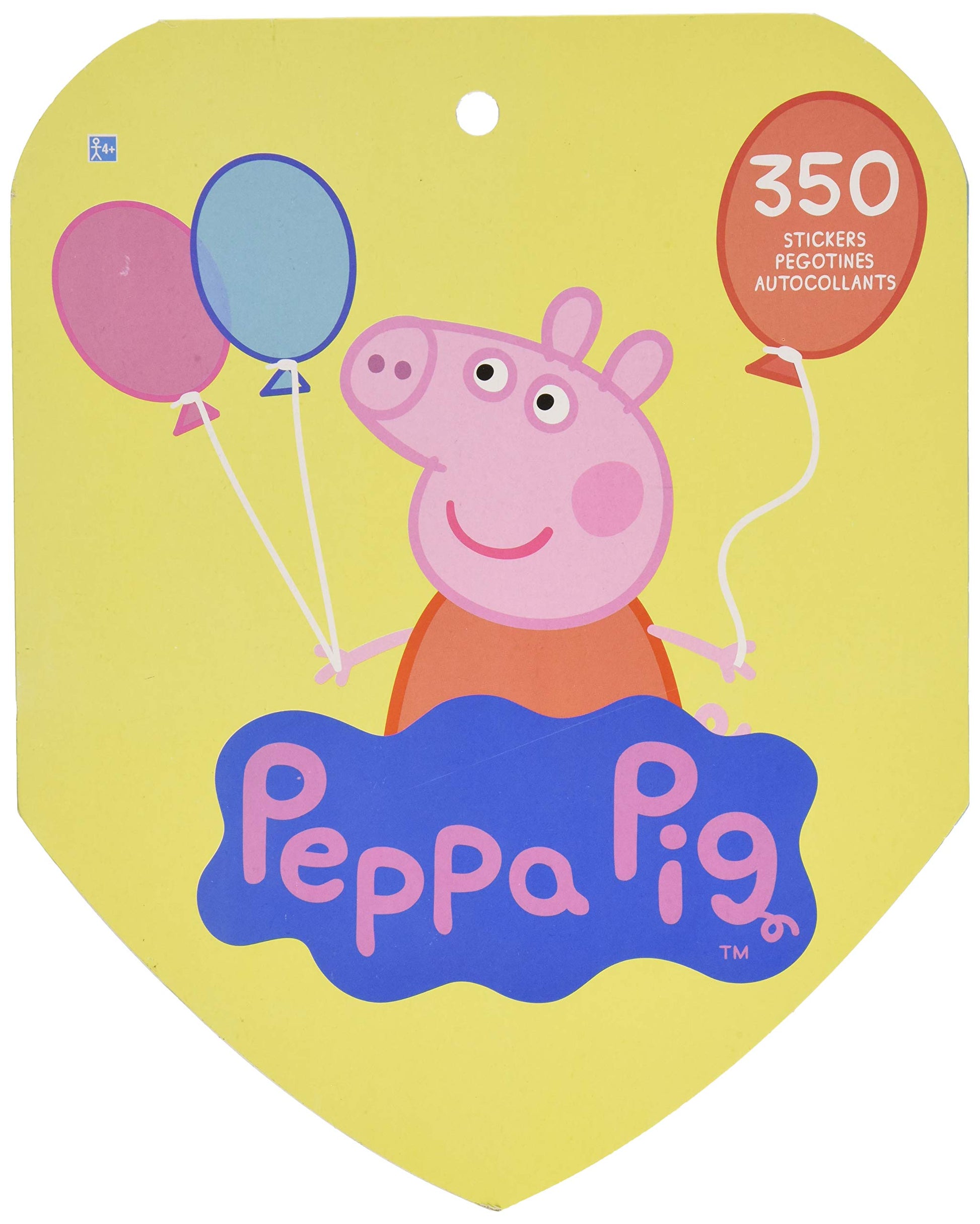 amscan Peppa Pig Sticker Book | Party Favor | 1 ct. - 350 Stickers