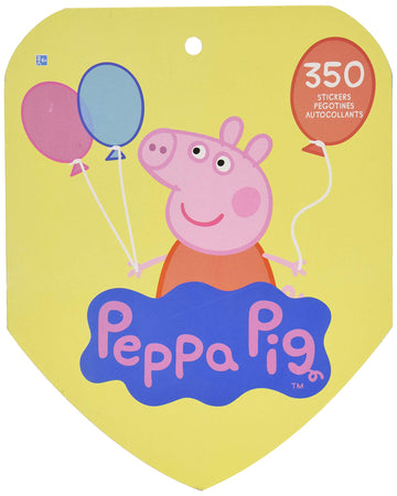 amscan Peppa Pig Sticker Book | Party Favor | 1 ct. - 350 Stickers