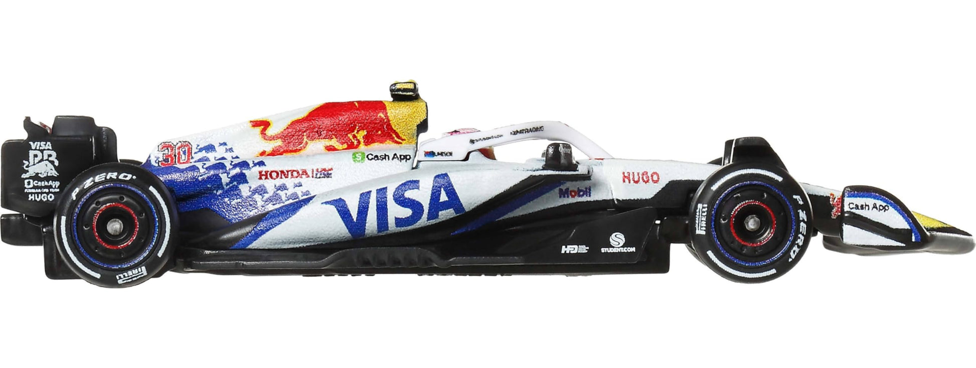 Hot Wheels 1:64 Scale Premium Die-Cast Formula 1 Collectible Toy Race Car with Real Riders Tires & Metal/Metal Body & Chassis