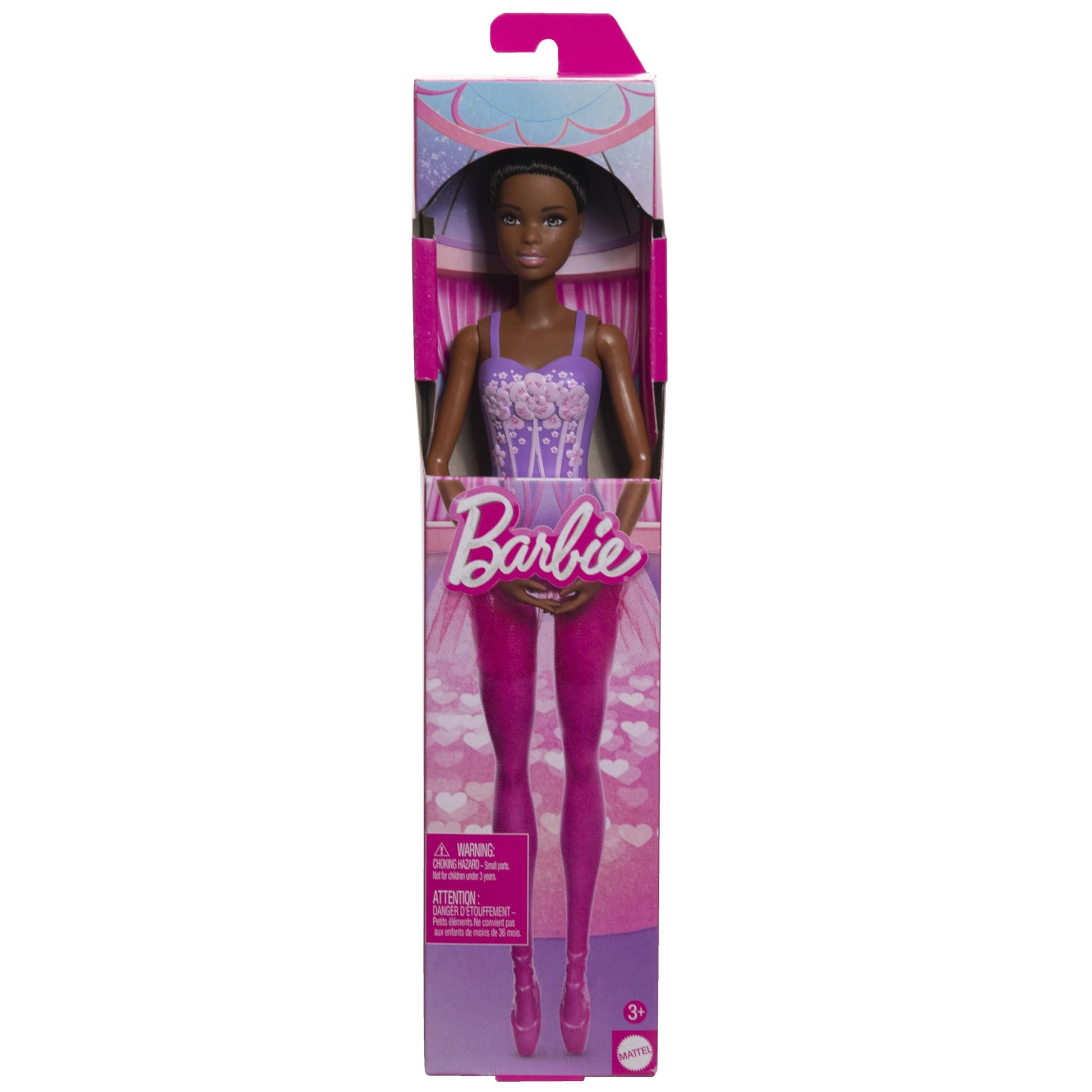 Barbie Occupations, Assorted Doll, Ballet Ballerinas with Removable Tutu, for Girls 3+ Years Old (Can't Choose Doll)