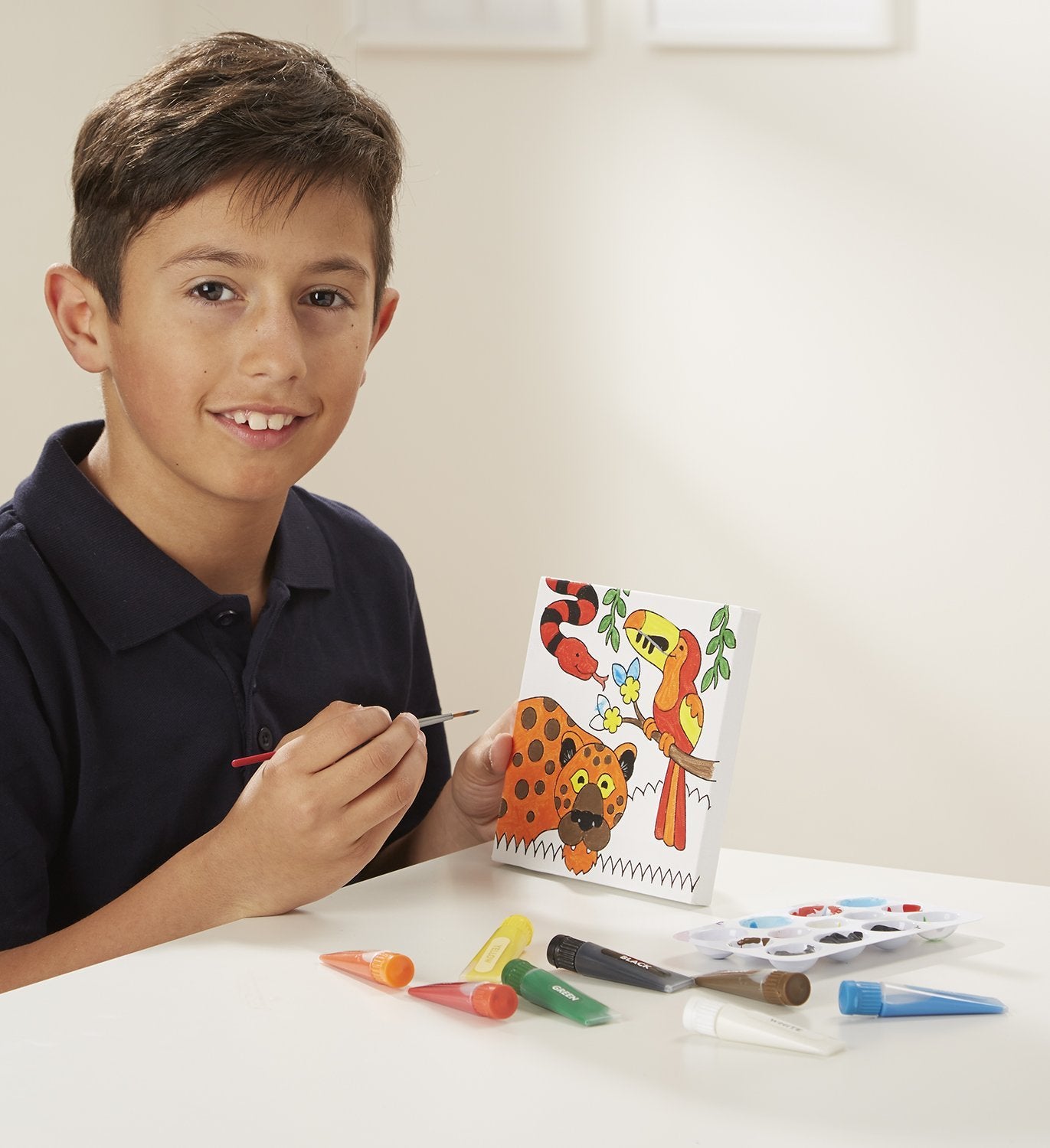 Melissa & Doug Canvas Painting Set - Animals