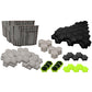 Renegade Game Studios G.I. Joe Heroscape Rumble at The Rift Tactical Board Game, Battle Box with 8 Miniatures & Modular Hex Terrain