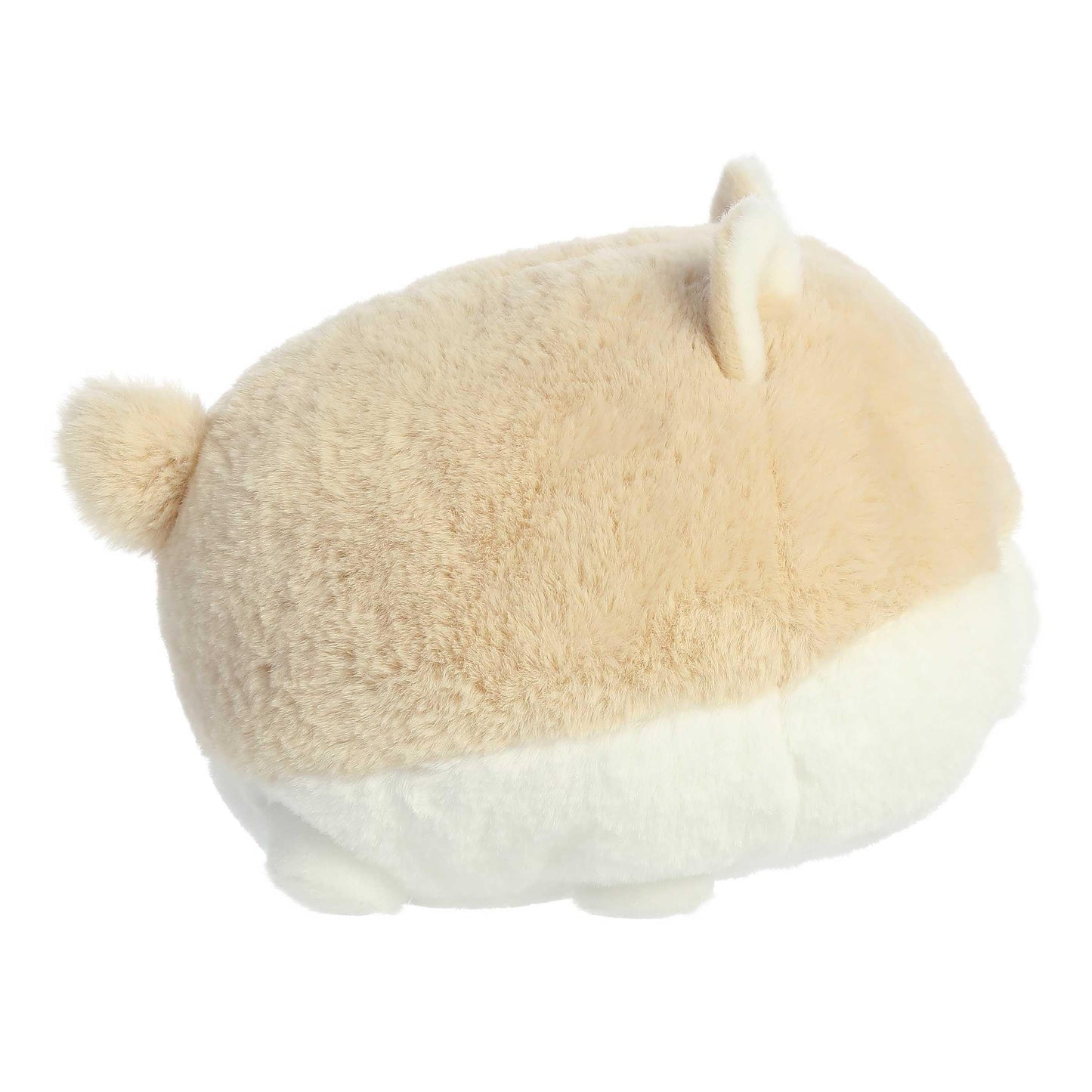 Aurora® Playful Teddy Pets™ Pom Stuffed Animal - Unique Design - Endless Play - Cream 9 Inches