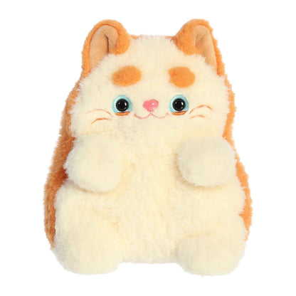 Aurora Playful Mewmews Cheddar Stuffed Animal - Adorable Companions - Endless Play Possibilities - Orange 8 Inches