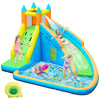 Doctor Dolphin Inflatable Water Slides for Kids Backyard, Water Bounce House with Slide, Waterslide Bounce House Outdoor and Indoor, Bouncy Castle