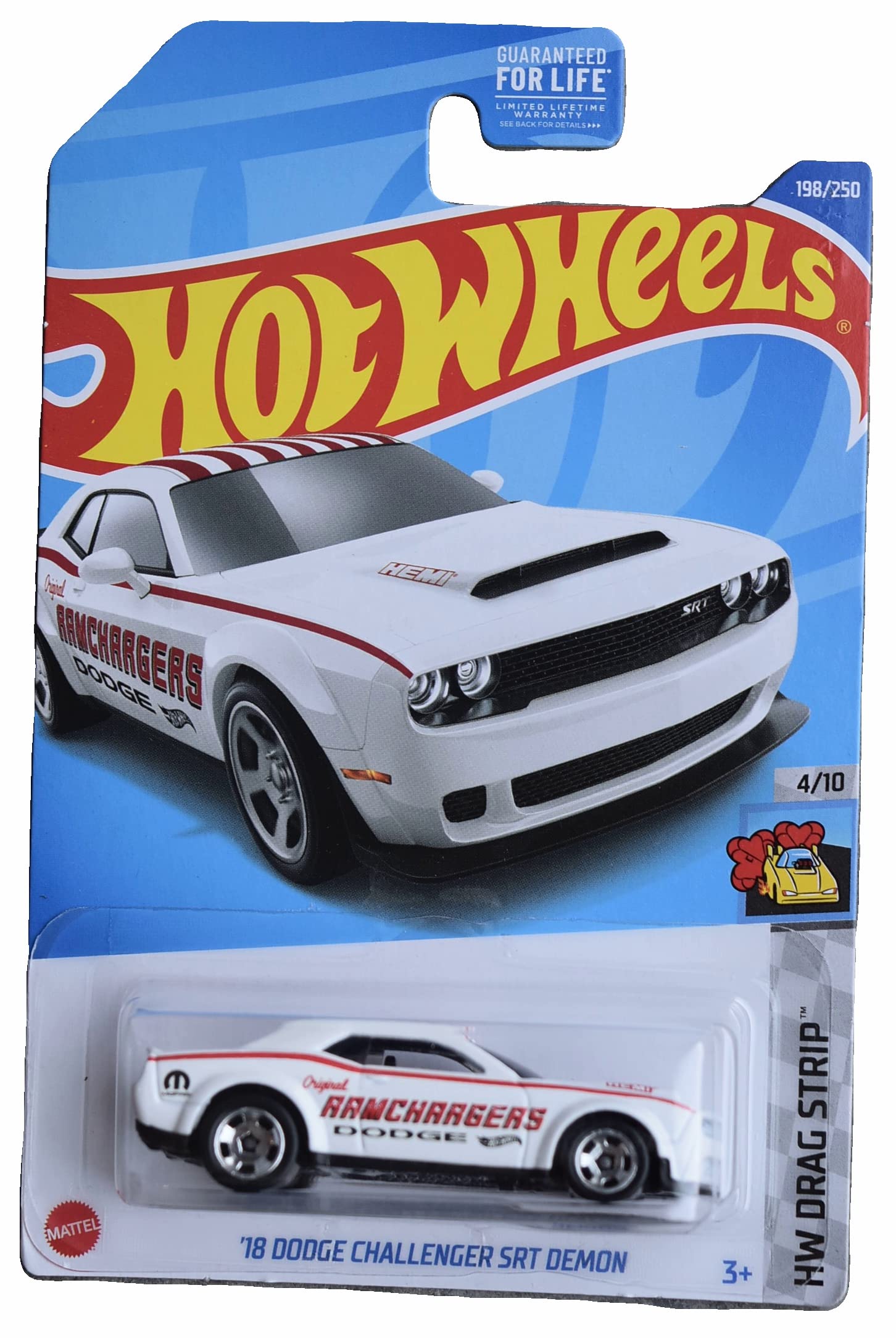 Hot Wheels '18 Dodge Challenger SRT Demon Die Cast Car