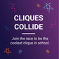 Chronicle Books Oh My God, Stacy! A Totally 80s High School Party Game for 3-12 Players, Ages 14+ - Find Your Clique and Race to be the Coolest in