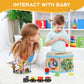 Wooden Activity Cube 9-in-1 Montessori Toys for 1+ Year Old Boys Girls Educational Learning Toys for Toddlers Age 1-2 One Year Old First Birthday Gift
