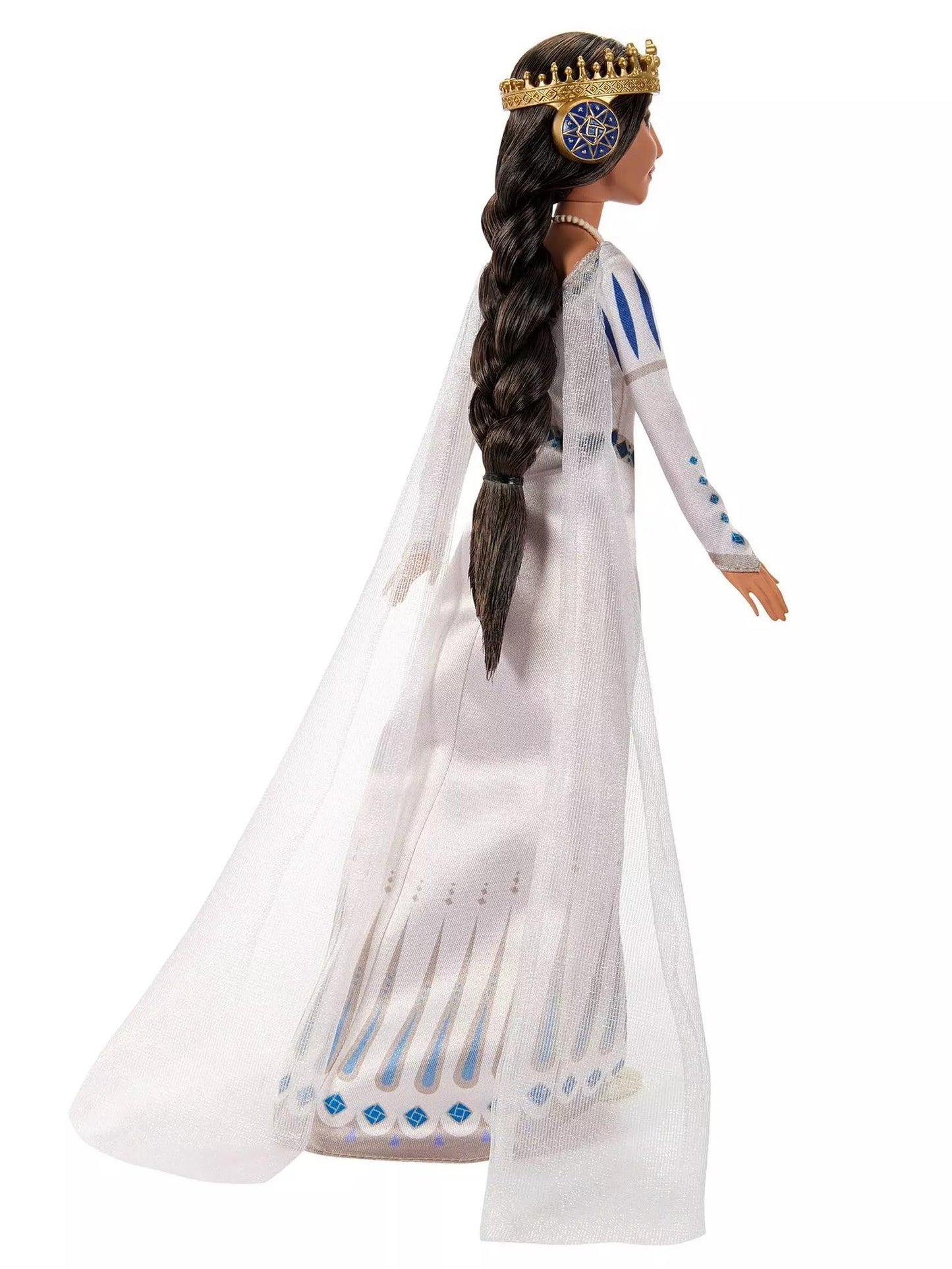 Mattel Disney’s Wish 2-Doll Set, King Magnifico & Queen Amaya Posable Fashion Dolls with Removable Outfits & Accessories, HRC18
