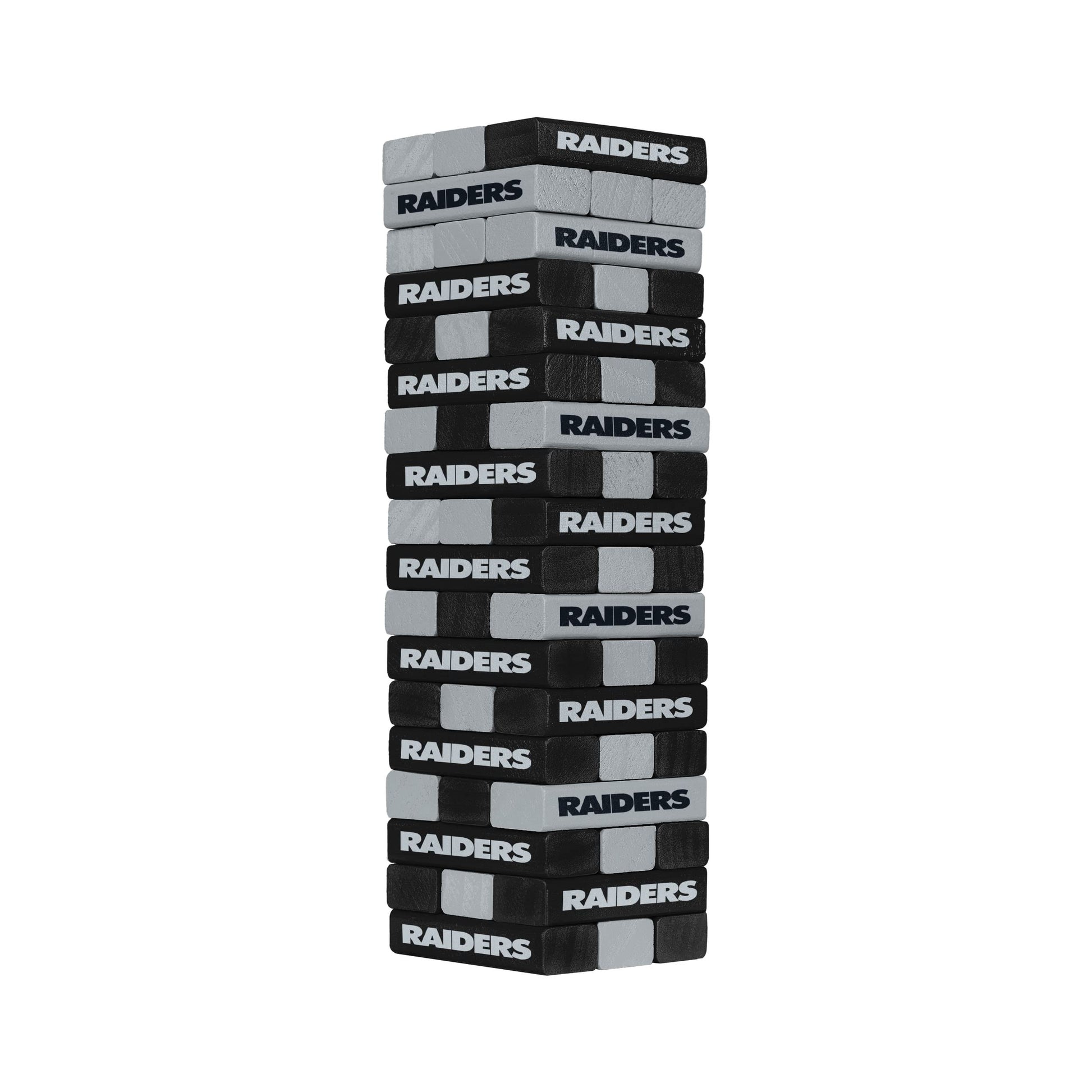 FOCO unisex adult NFL Team Logo Stackable Blocks Game, Team Color, 9-1757 US