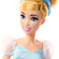 Mattel Disney Princess Toys, Cinderella Fashion Doll & Horse with Saddle, Brushable Mane & Tail & Styling Accessories, Inspired by the Movie