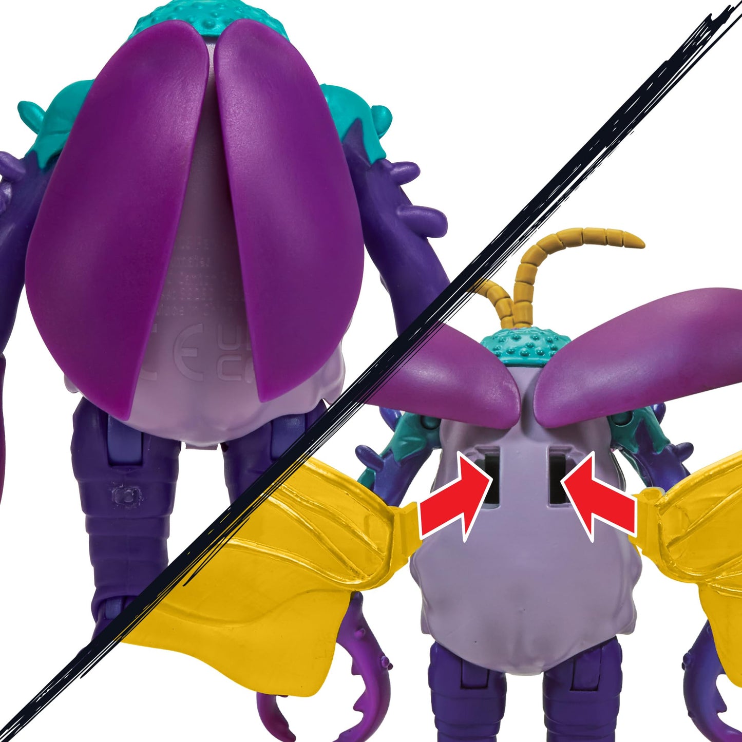 Teenage Mutant Ninja Turtles Mutant Mayhem 4Inch SCUMBUG Action Figure