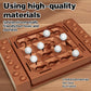 Orbital Logic Strategy Board Game, Family Four in a Row Chess Game Track Moves for 2-Player