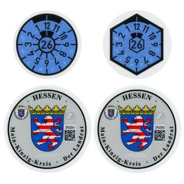 Main-Kinzig-Kreis 2026 Novelty Sticker Set