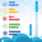 Inscraft 48 Pack 14’’ Big Bubble Wands, 8 Colors Bulk for Summer Toy, Outdoor/Indoor Activity Use, Easter, Birthday, Graduation, Shower, Bubbles Party