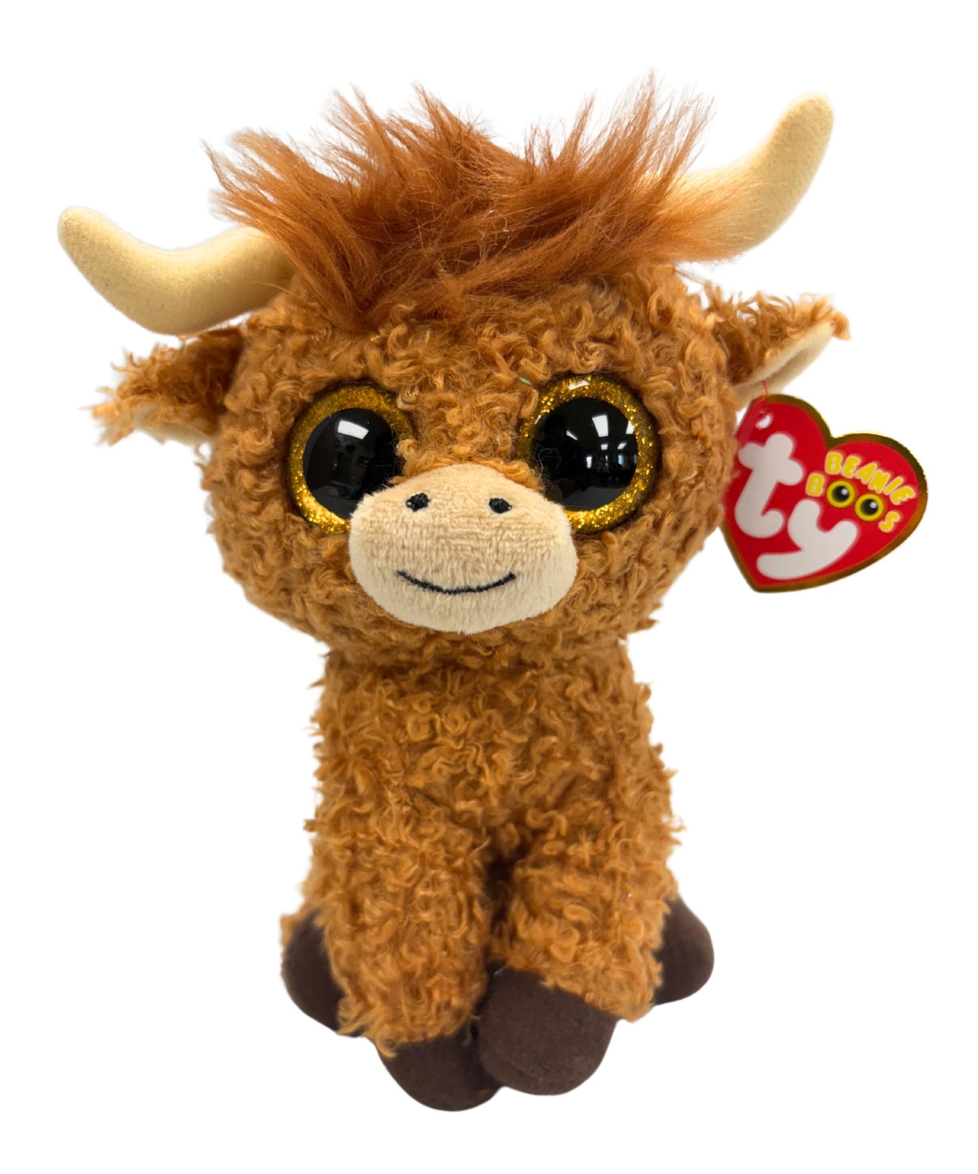 Ty Beanie Boos Alfie The The Highland Cow - 6"