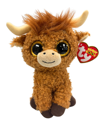 Ty Beanie Boos Alfie The The Highland Cow - 6"