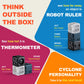 Modular Robotics Cubelets Robot Blocks - Bar Graph Cubelet Robot Cube for Home Robotics STEM kit - Ages 4+