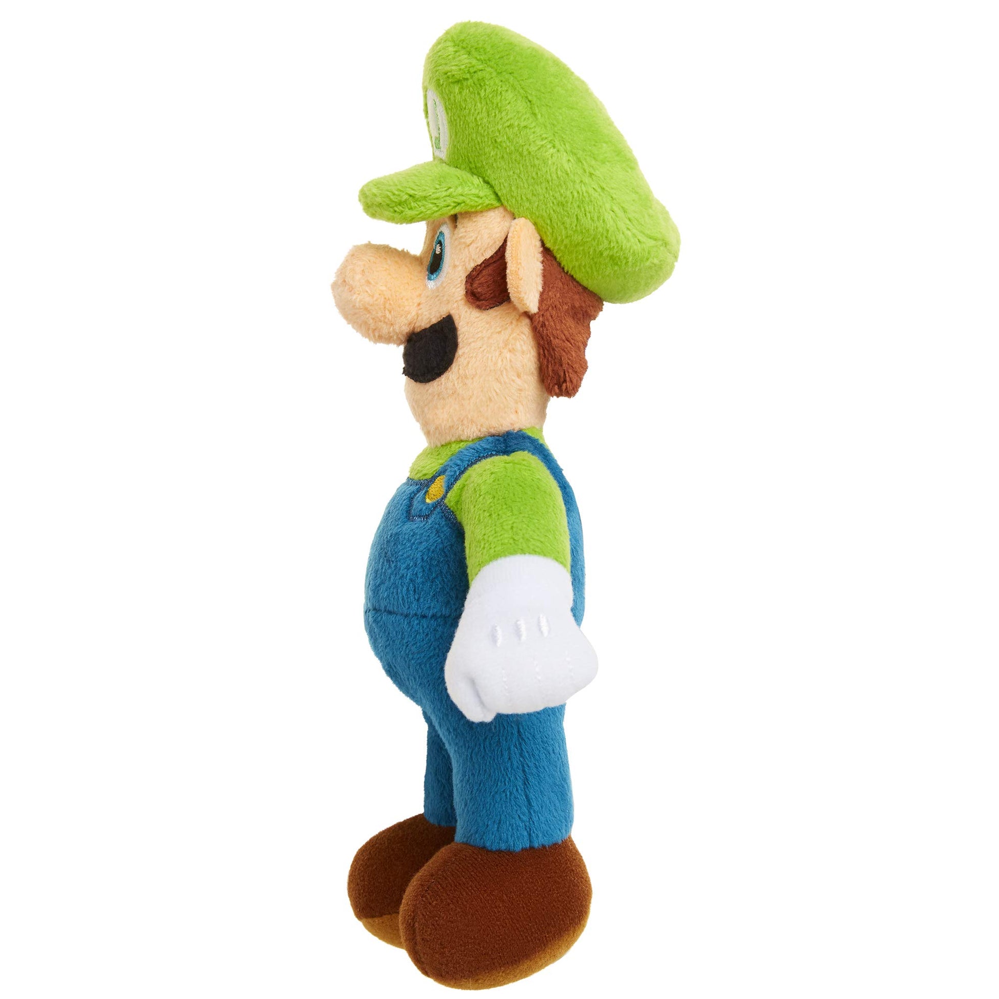 Super Mario Luigi Plush Stuffed Toy Figure 6" Scale