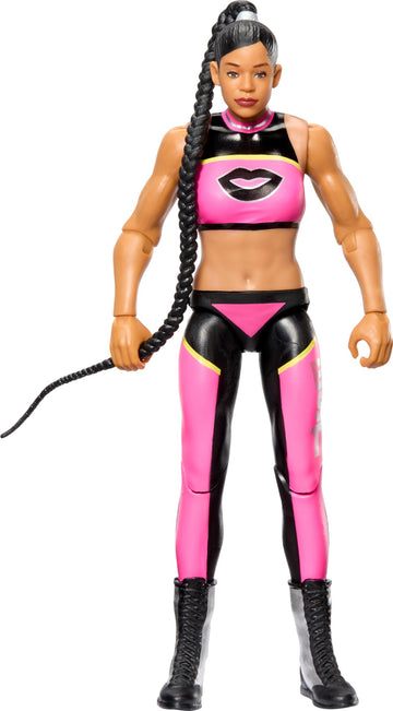 Mattel WWE Action Figure, Series #141 Bianca Belair 6-inch Collectible with 10 Articulation Points & Life-Like Look