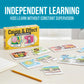 Cause and Effect Matching Game - 50 Pieces - Educational and Learning Activities for Kids