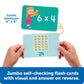 Learning Resources Jumbo Visual Multiplication Cards - Math Manipulatives, Montessori Activity, Back to School, Classroom Must Haves