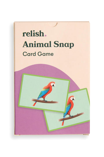 Relish Animal Snap Card Game, Dementia Games for Elderly, Alzheimer's Activities