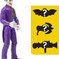 Batman 6056747, 4-Inch THE Joker Action Figure with 3 Mystery Accessories, Mission 1, Multicolour