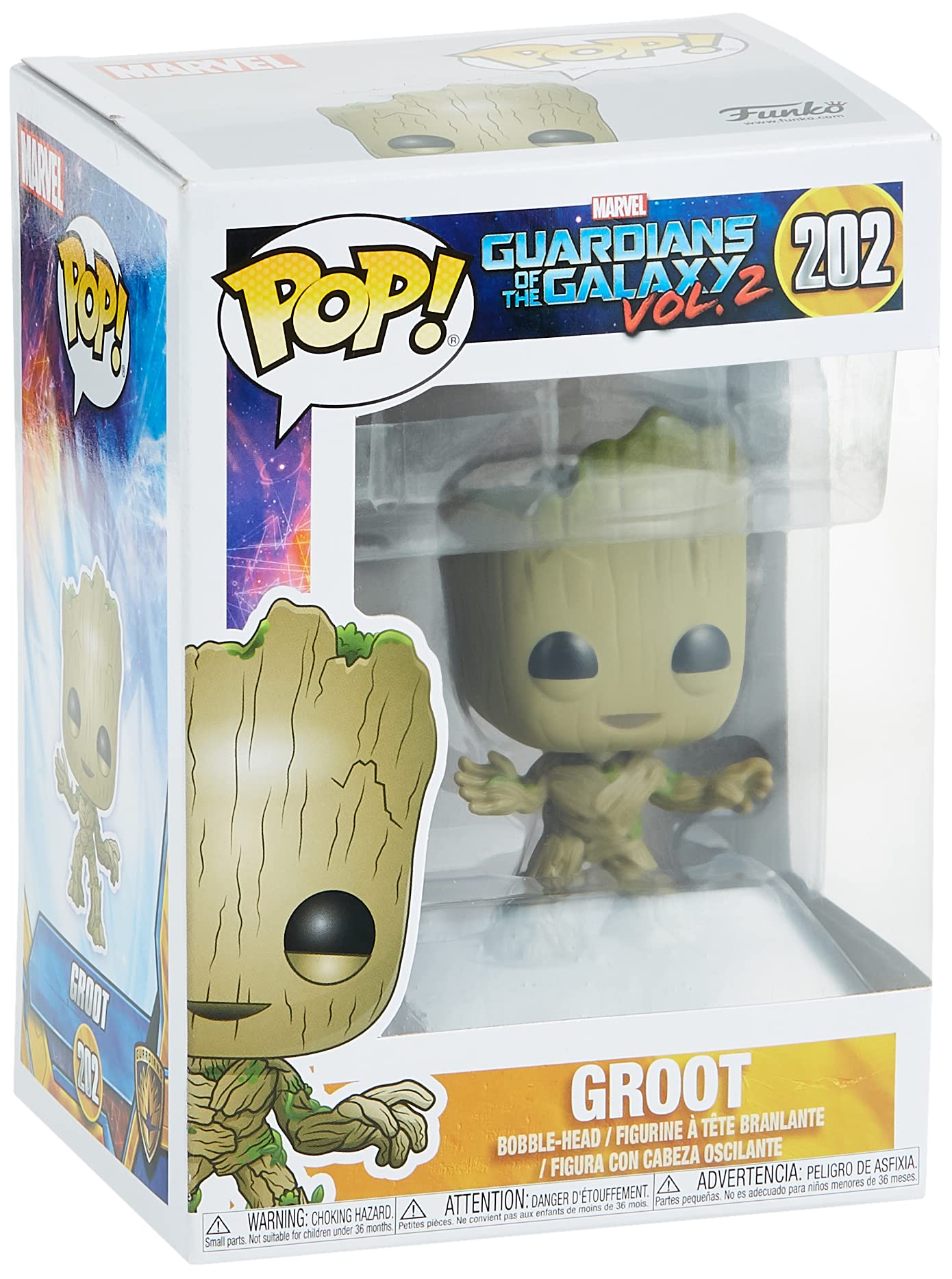 Funko POP Movies: Guardians of the Galaxy 2 Toddler Groot Toy Figure