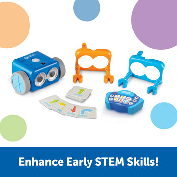 Learning Resources Botley the Coding Robot 2.0 - STEM Toys, Programming for Kids, Electronic Screen-Free Toys, Critical Thinking, Ages 5+,46 pieces