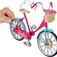 Barbie Bicycle with Basket of Flowers