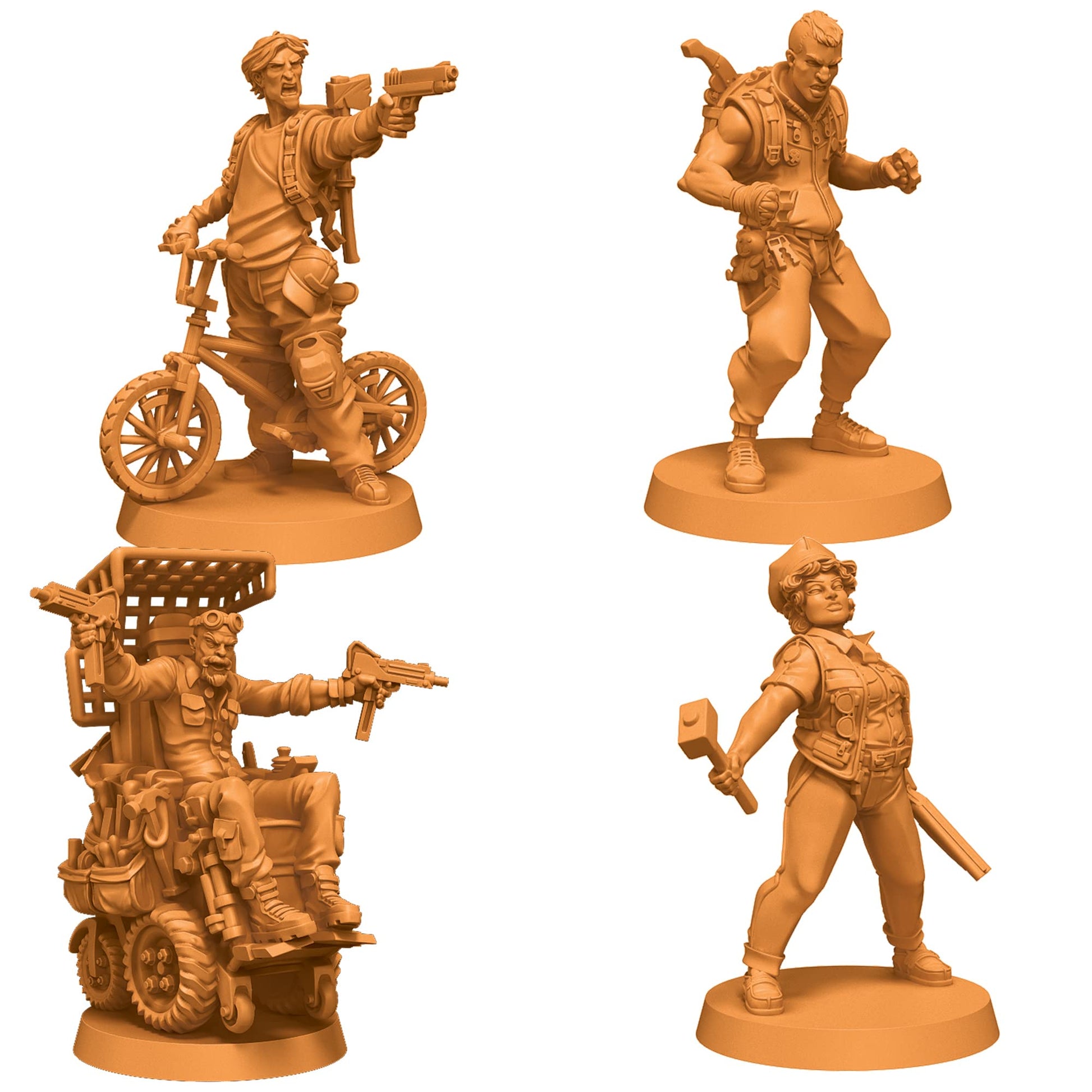 Zombicide 2nd Edition Chronicles SURVIVOR SET - Expand Your Survivor Roster with 12 Unique, Highly-Detailed Miniatures! Cooperative Strategy Game