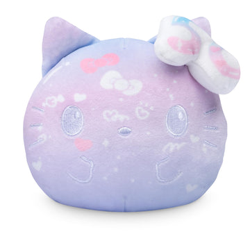 TeeTurtle Hello Kitty 50th Anniversary Reversible 4" Plushie - Purple - Officially Licensed Sanrio - Soft Special Edition Stuffed Animal