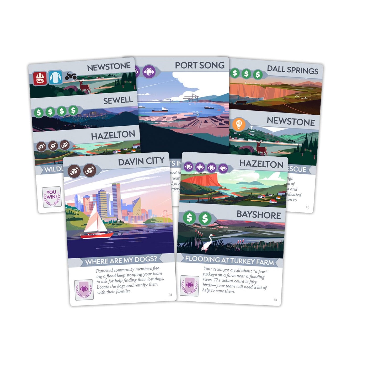 Animal Rescue Team by Play To Z | Cooperative Disaster Rescue Game | Save Cats, Dogs & Farm Animals | Family Game | Ages 8+ | 2-4 Players | 2026